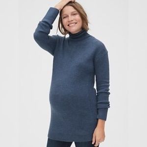 GAP Maternity Turtleneck Tunic Sweater